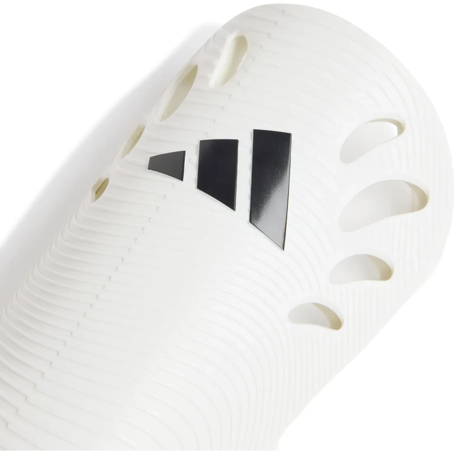 Canilleras Adidas De Futbol Unisex Adiflex Sg color blanco | Platanitos