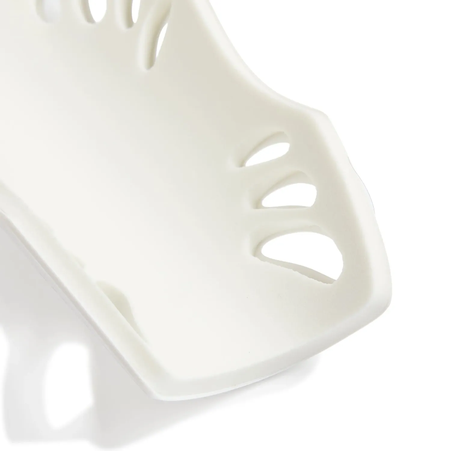 Canilleras Adidas De Futbol Unisex Adiflex Sg color blanco | Platanitos