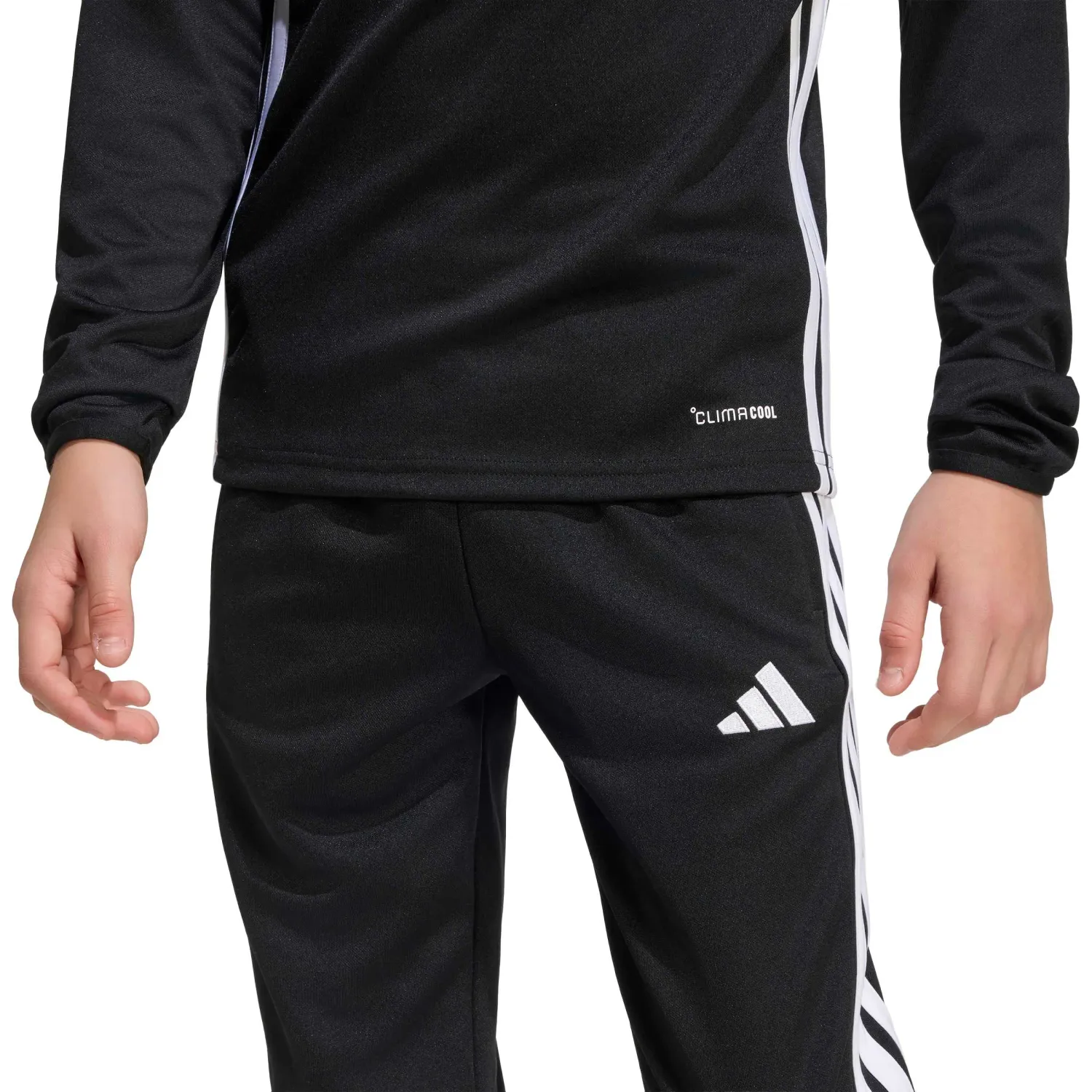 adidas Casaca Adidas De Futbol Niños Tiro Es Top Y color negro | Platanitos
