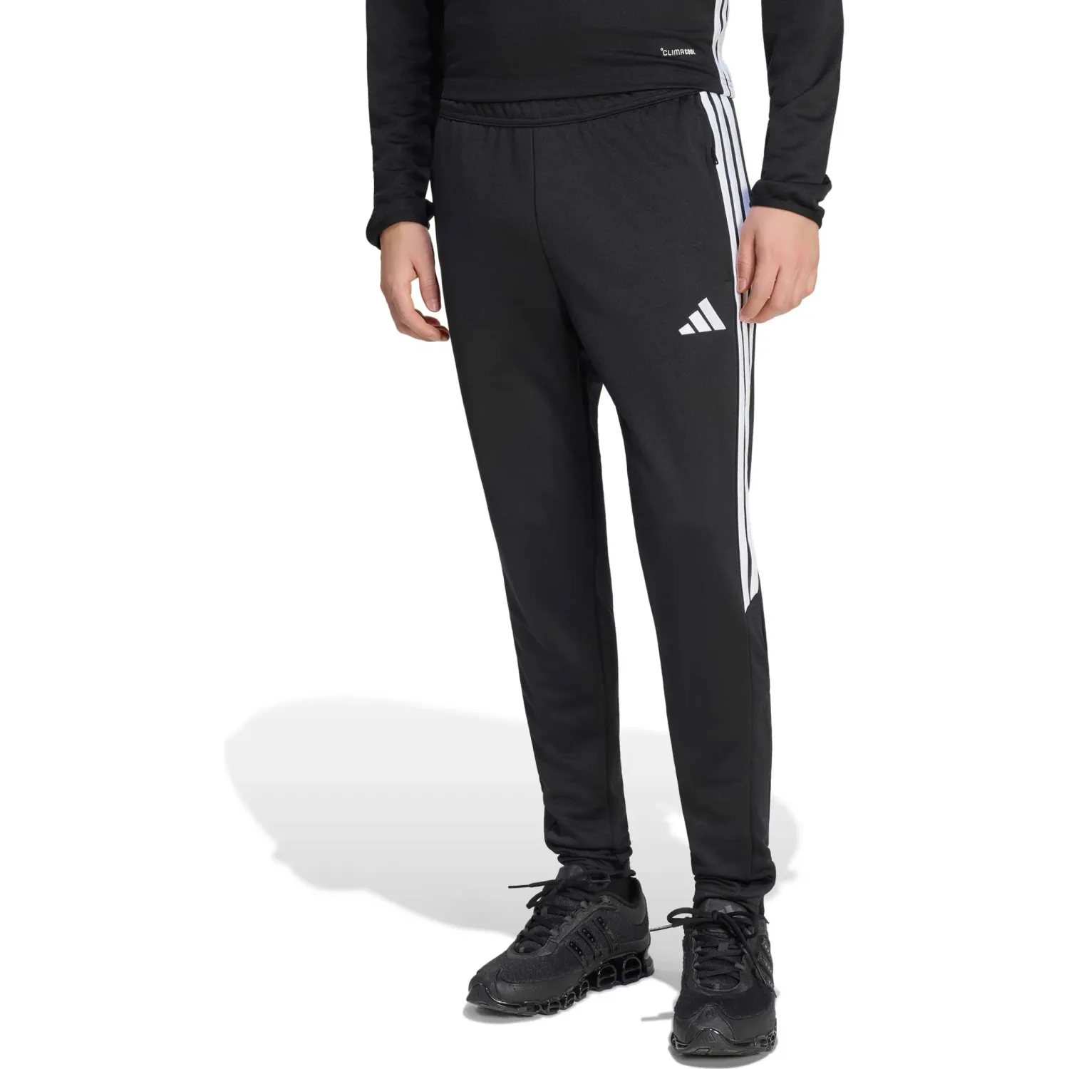 Pantalon Adidas De Futbol Hombre Tiro Es Pnt color negro | Platanitos