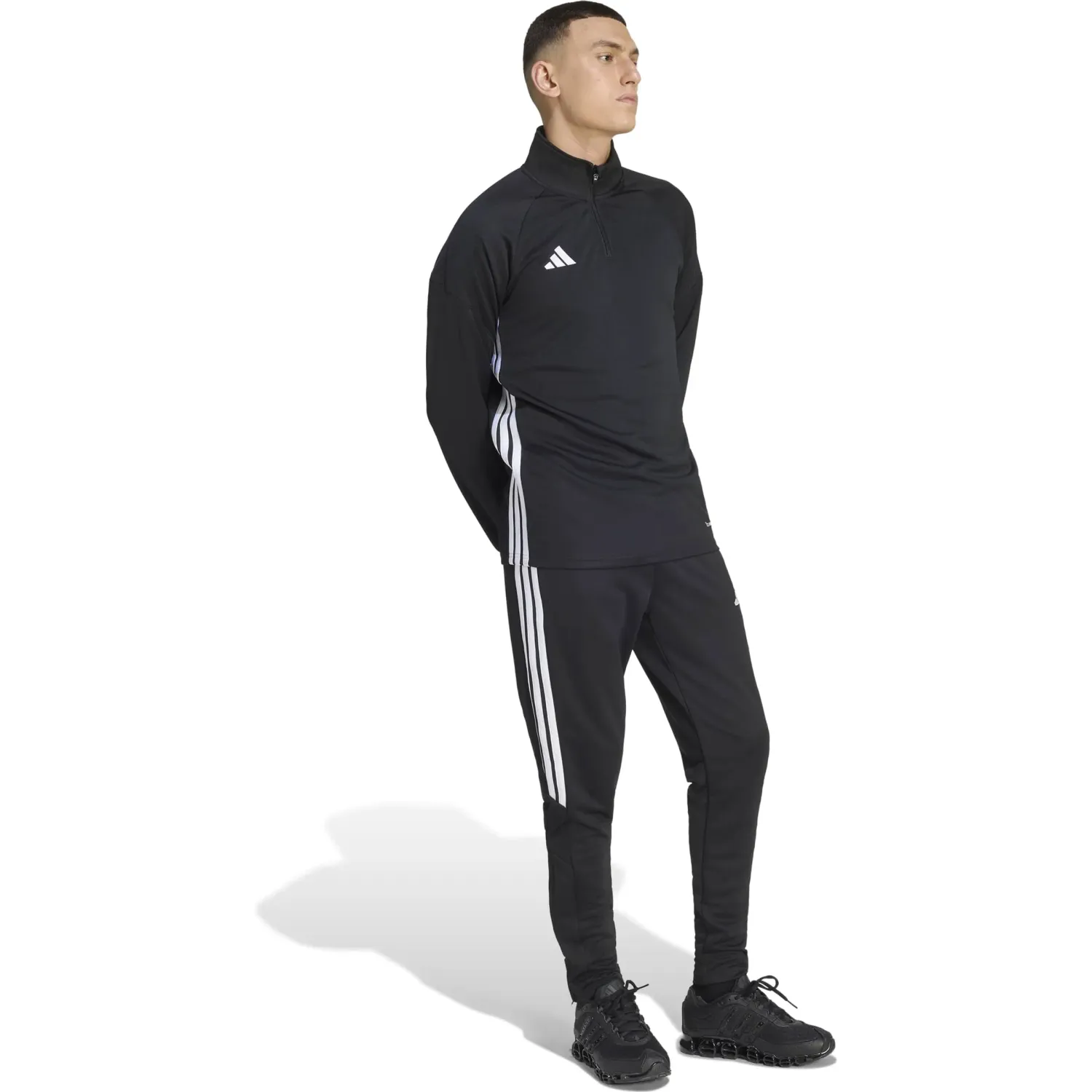 Pantalon Adidas De Futbol Hombre Tiro Es Pnt color negro | Platanitos