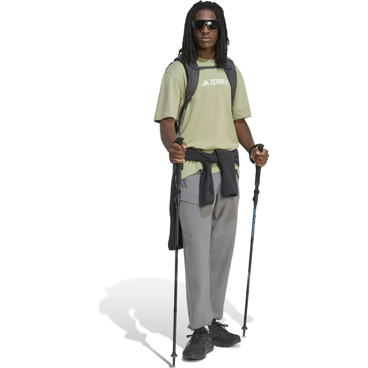 Pantalon Adidas Outdoor Hombre Mt Liteflex J color gris | Platanitos