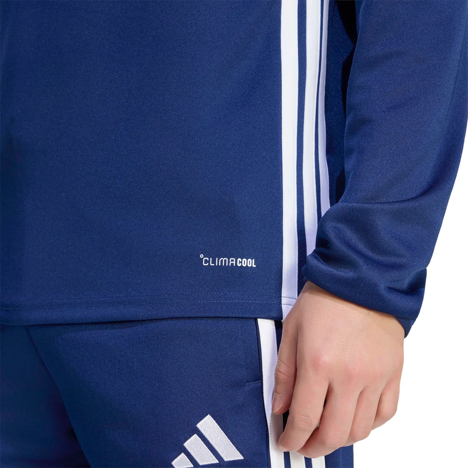 Casaca Adidas De Futbol Hombre Tiro Es Top color azul | Platanitos