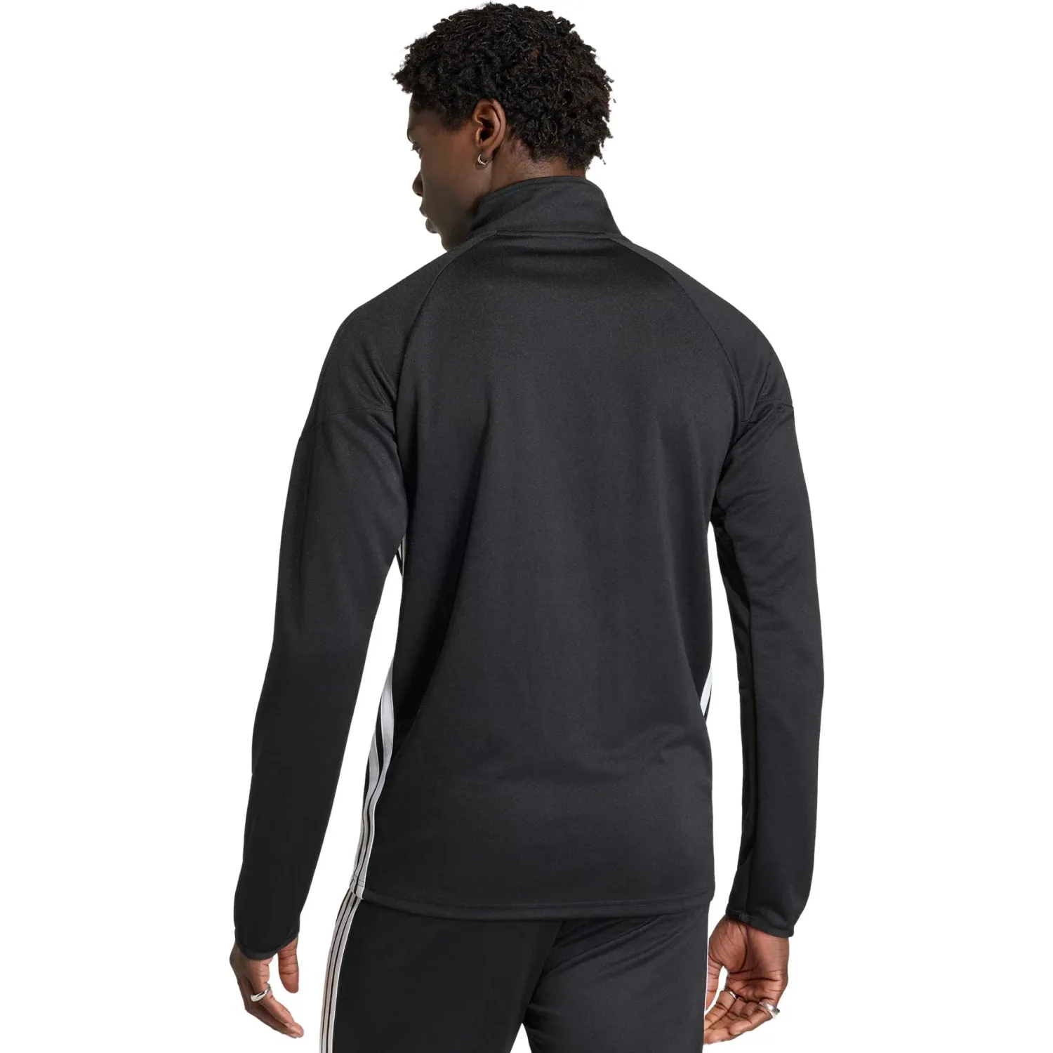 Casaca Adidas De Futbol Hombre Tiro Es Top color negro | Platanitos