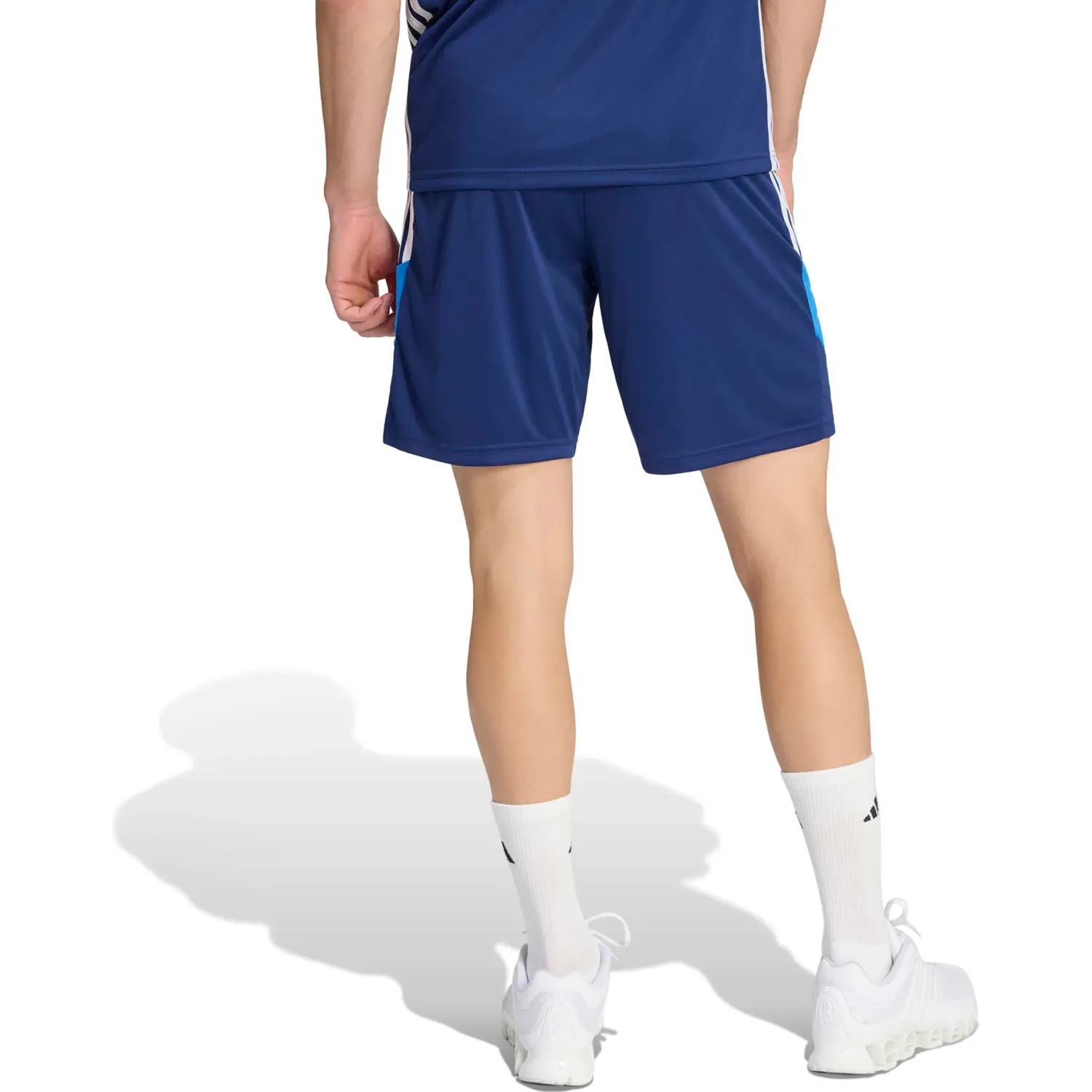 adidas Short Adidas De Futbol Hombre Tiro Es Sho color azul | Platanitos