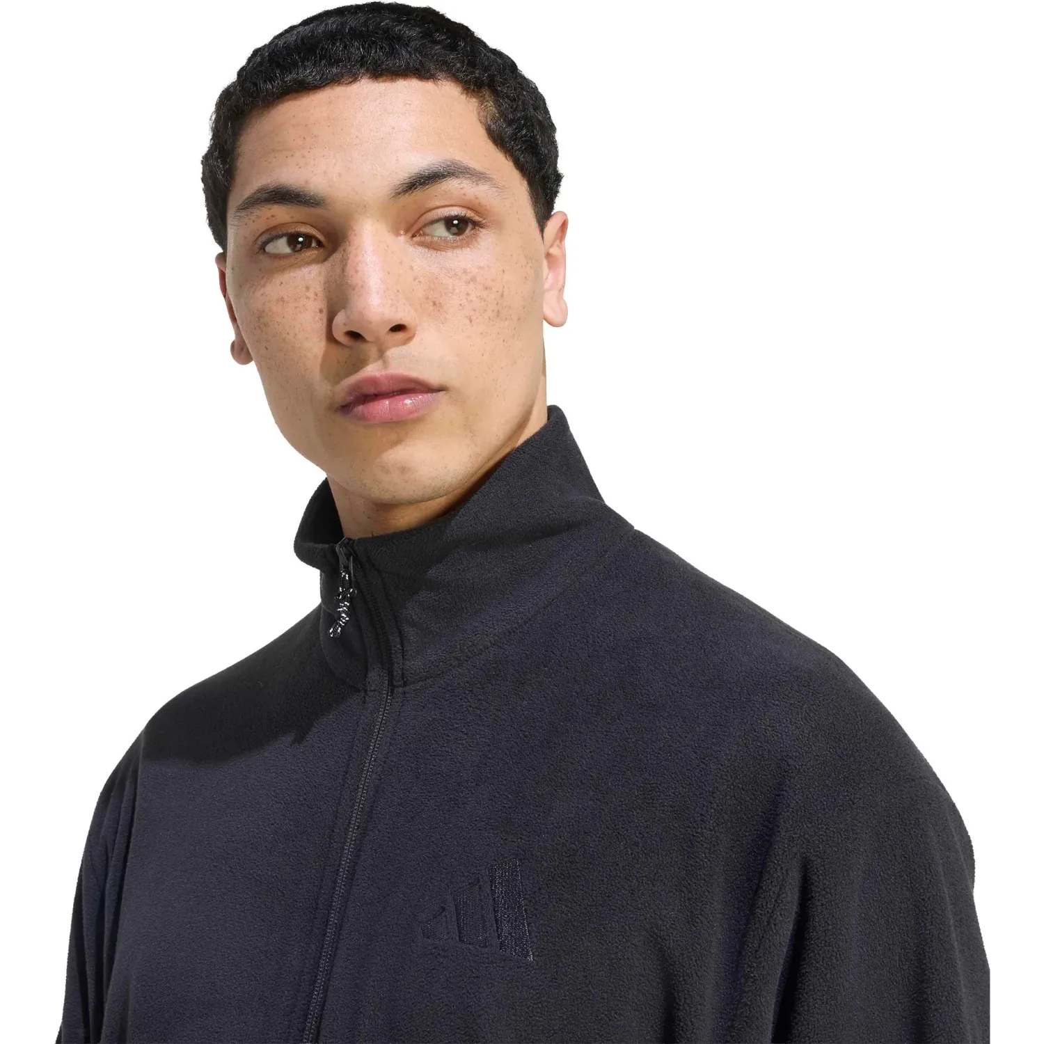 Casaca Adidas Outdoor Hombre Mt Fz Fleece color negro | Platanitos