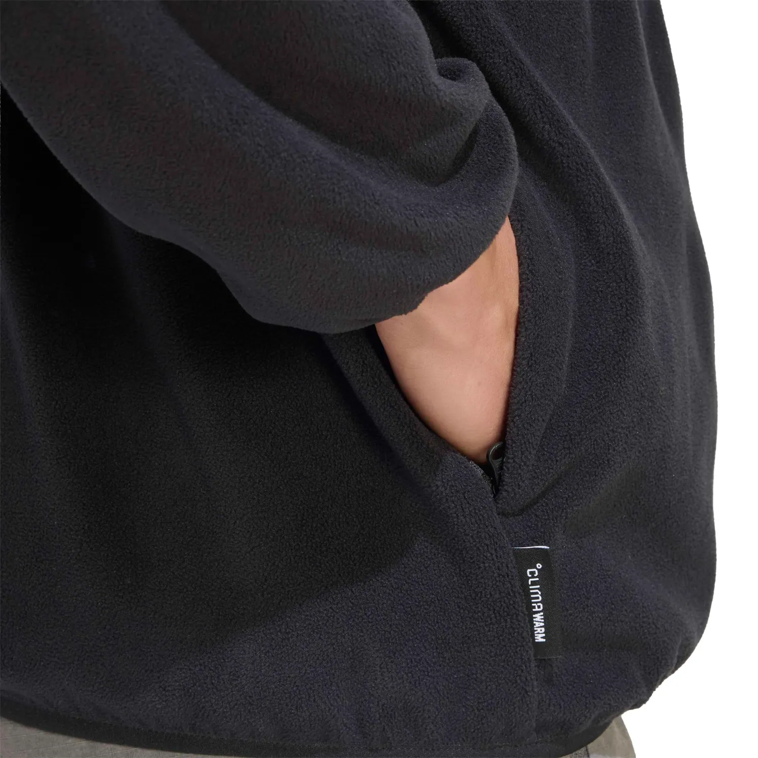 Casaca Adidas Outdoor Hombre Mt Fz Fleece color negro | Platanitos