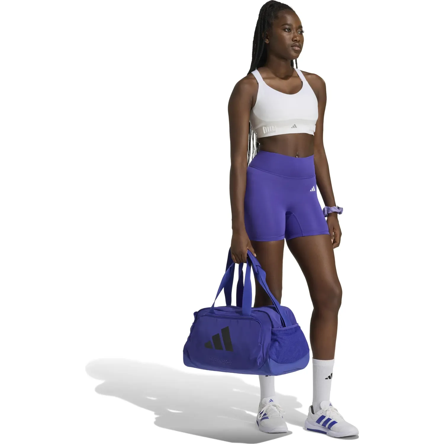 adidas Short Adidas Training Mujer Opt Ess Sho L color purpura | Platanitos