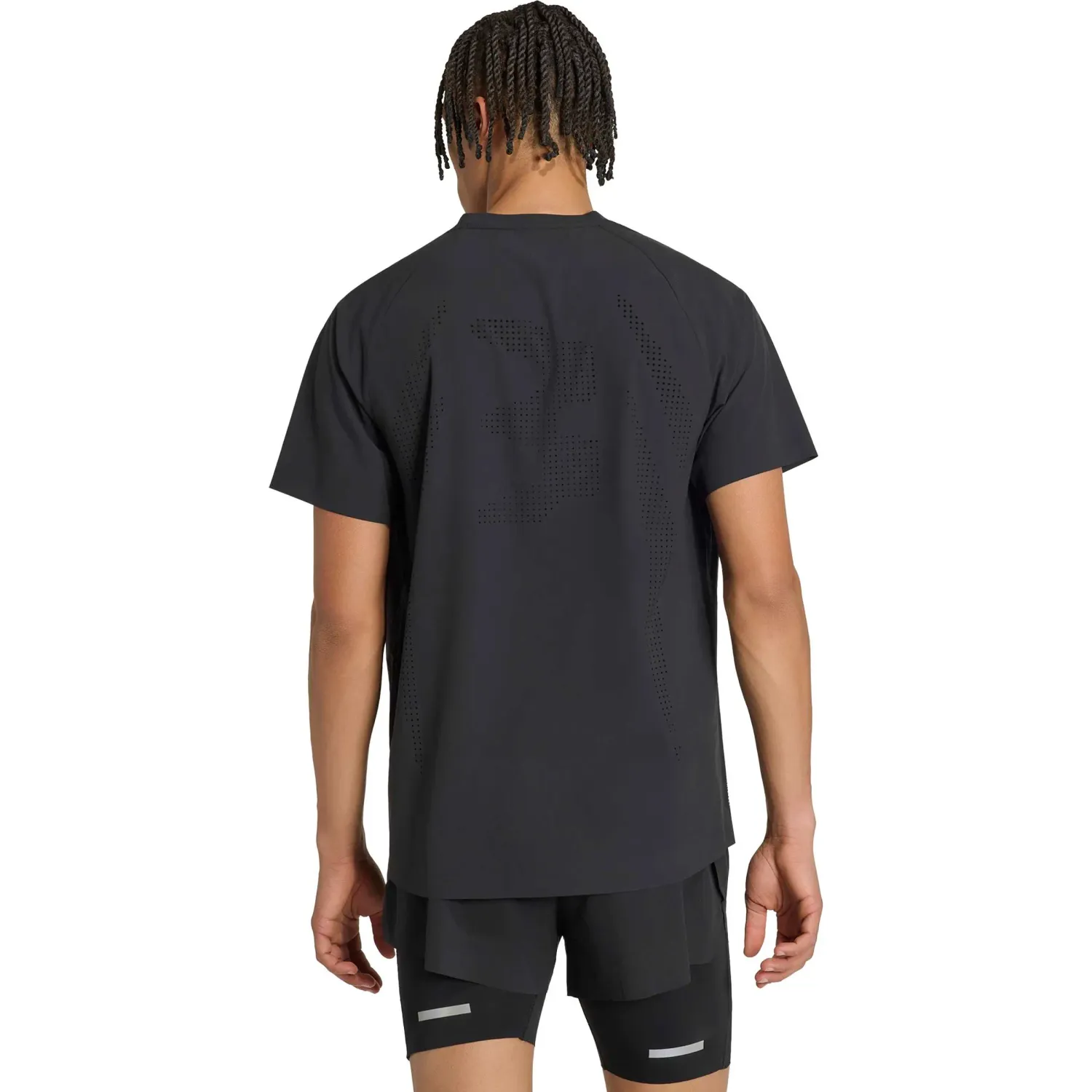 adidas Polo Adidas Running Hombre Adi365 Hybo T M color negro | Platanitos