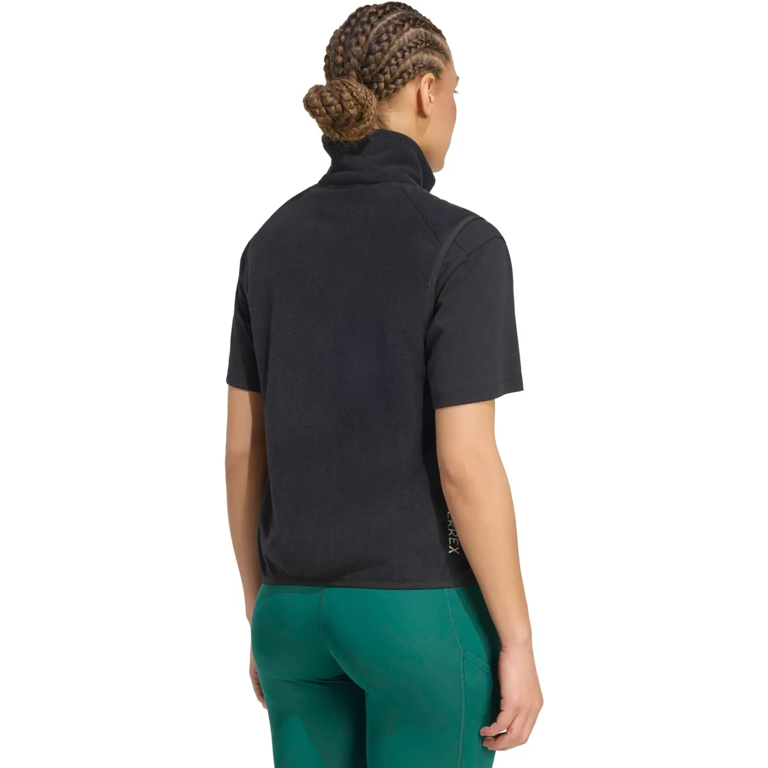 Chaleco Adidas Outdoor Mujer W Mt Fz Vest color negro | Platanitos