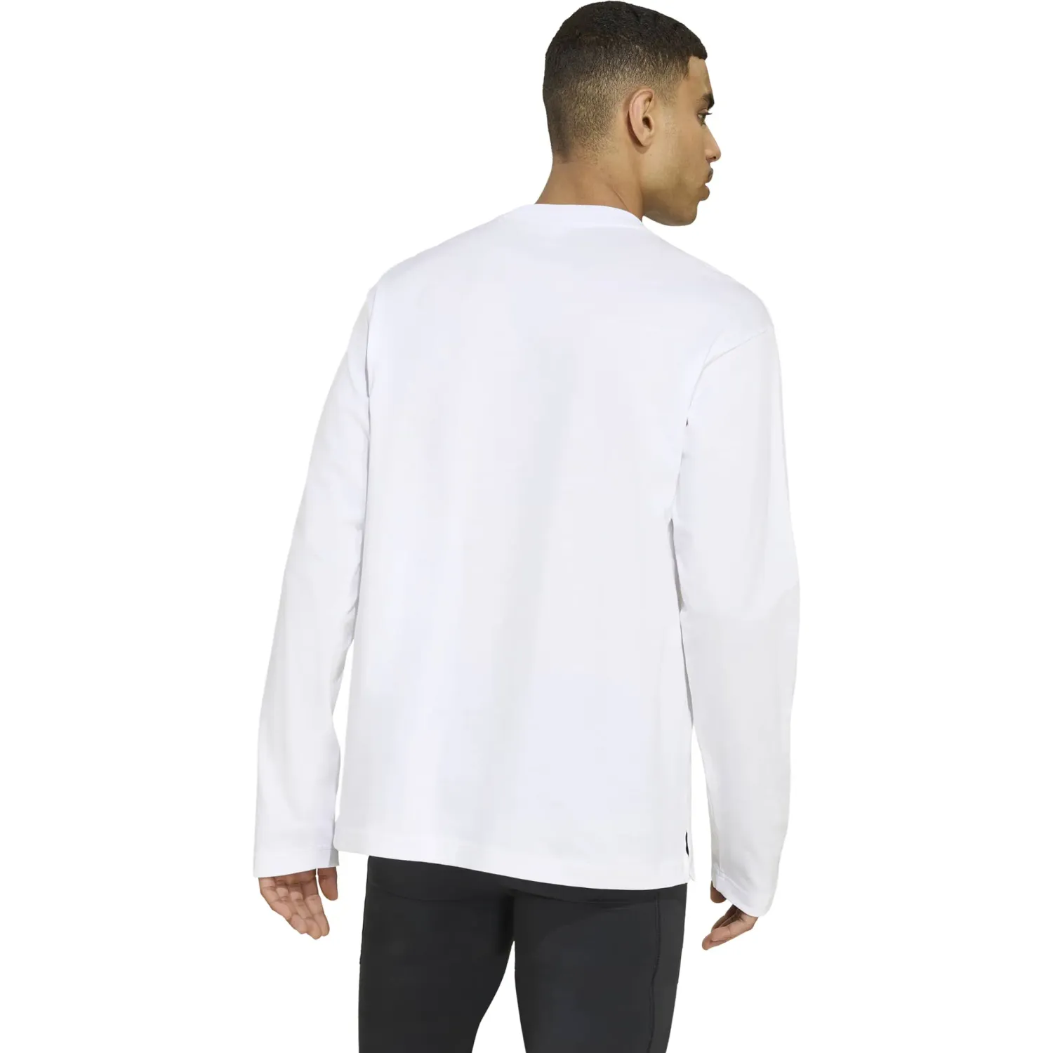 adidas Polera Adidas Running Unisex Rcc Ls Uf color blanco | Platanitos