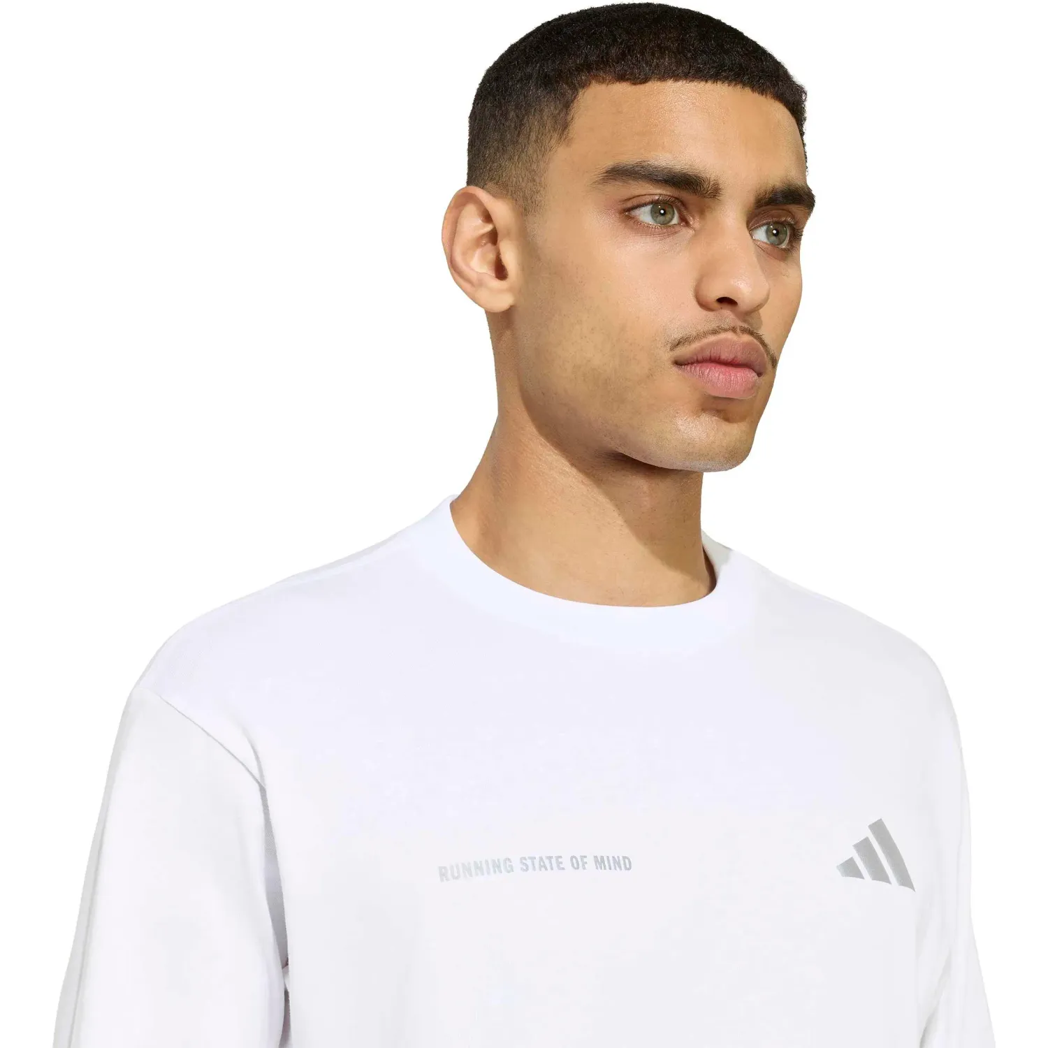 adidas Polera Adidas Running Unisex Rcc Ls Uf color blanco | Platanitos