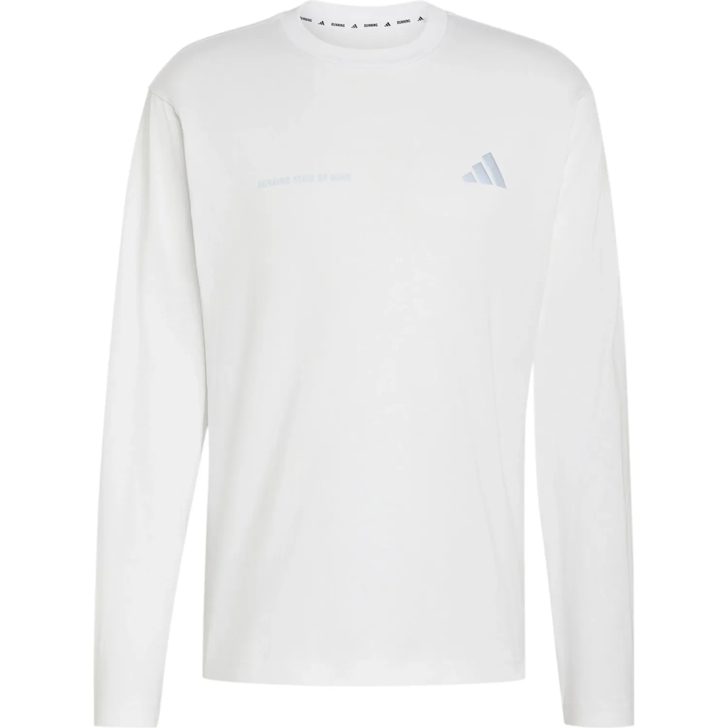 adidas Polera Adidas Running Unisex Rcc Ls Uf color blanco | Platanitos