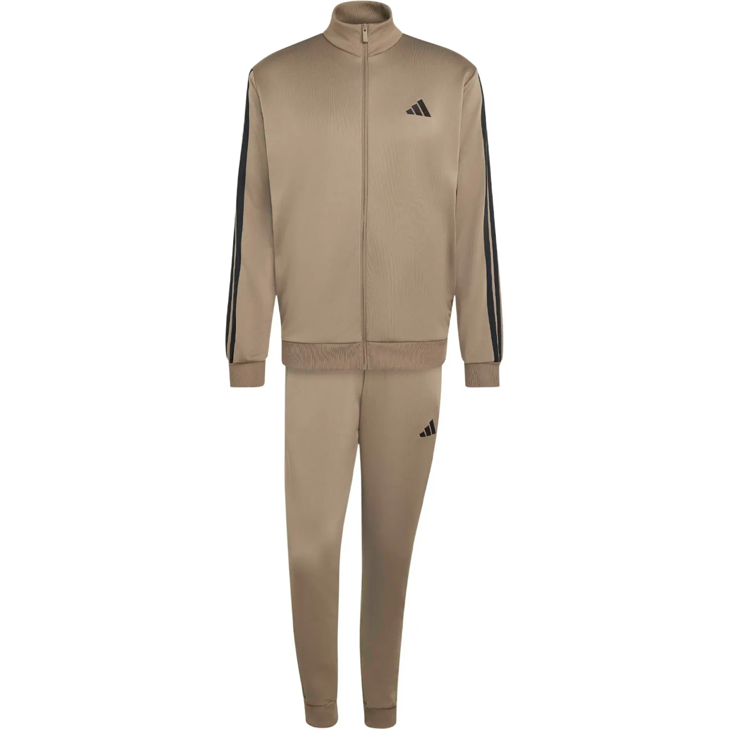 Conjunto Adidas Buzo Deportivo Hombre M 3s Ft Tt Ts color caqui | Platanitos