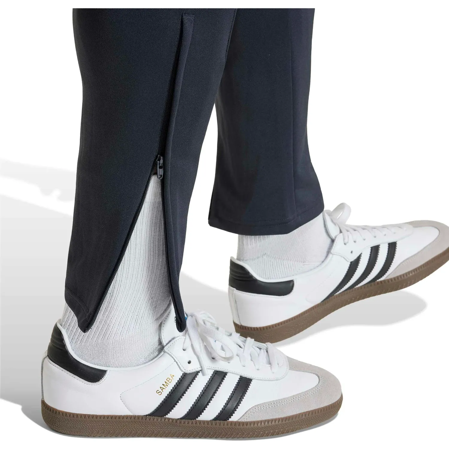 Pantalon Adidas De Futbol Hombre Tiro Es Pnt color gris | Platanitos