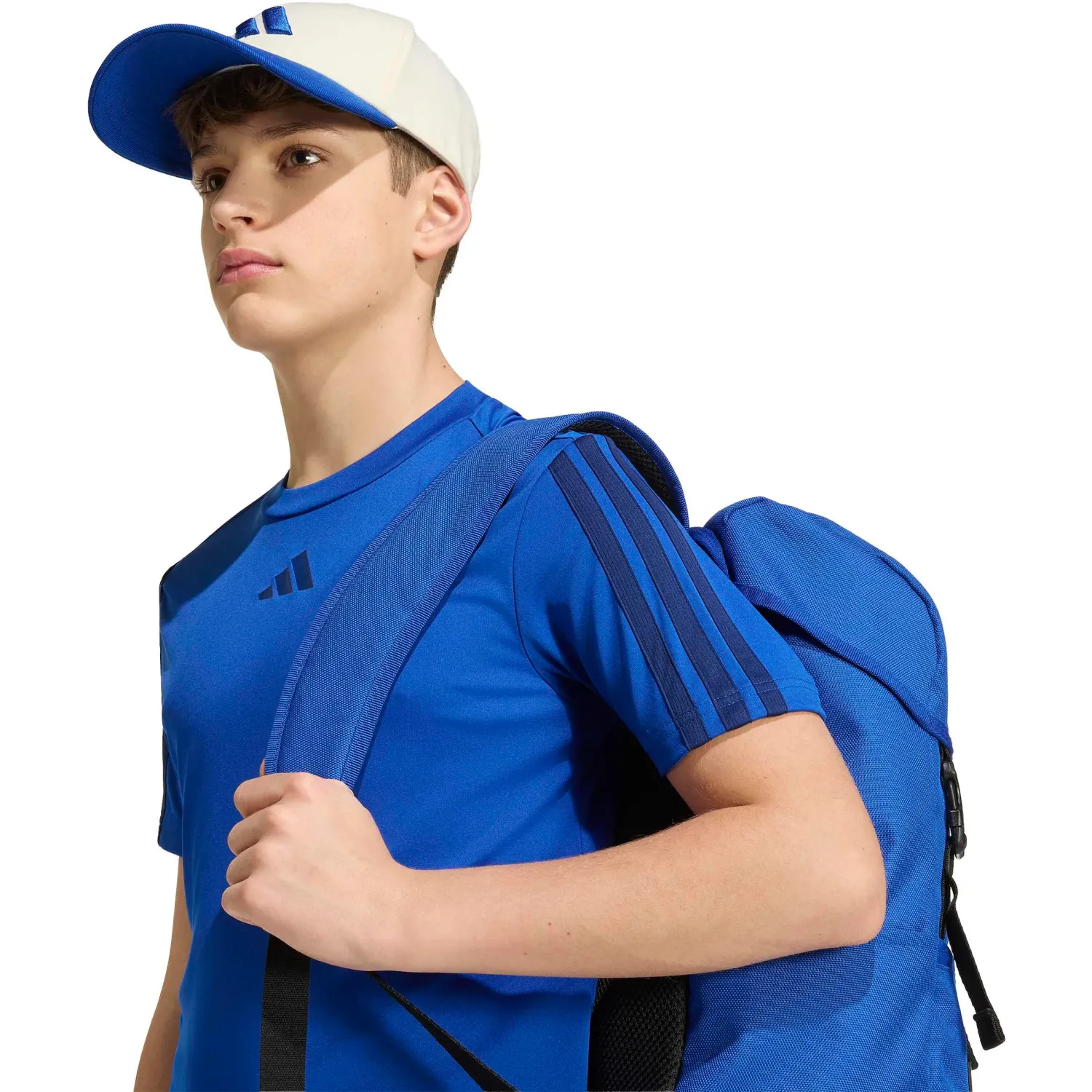 adidas Polo Adidas Training Juvenil J Tr-Es 3s Tee color navy | Platanitos
