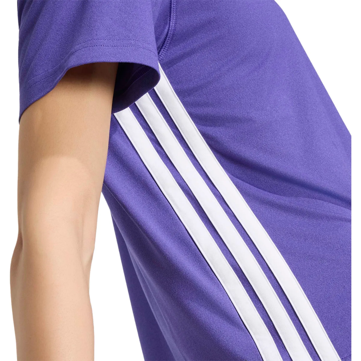 adidas Polo Adidas Training Mujer We 3s Crew Tee color purpura | Platanitos