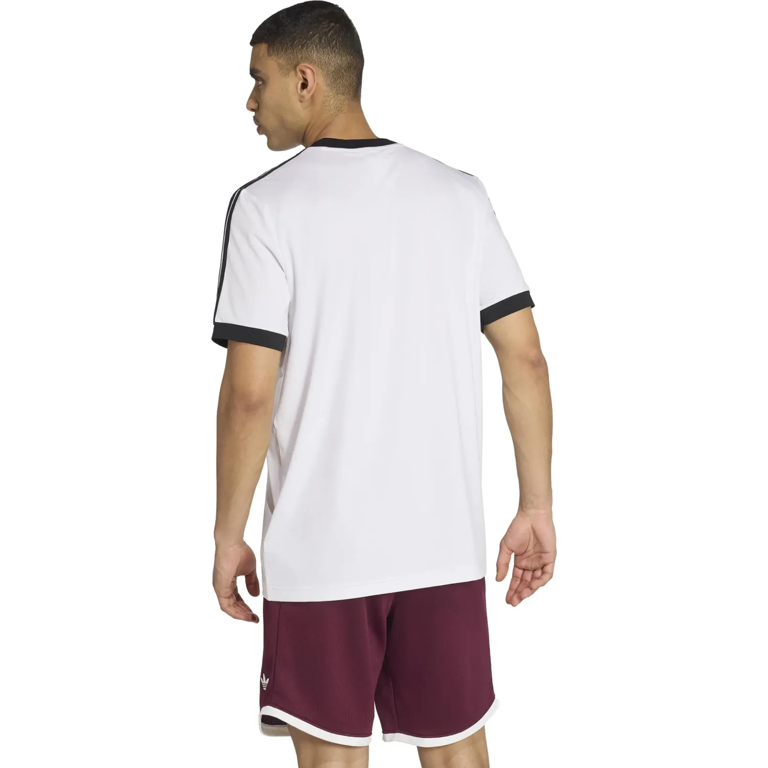 adidas Polo Adidas Deportivo Hombre Classics Tee color blanco | Platanitos