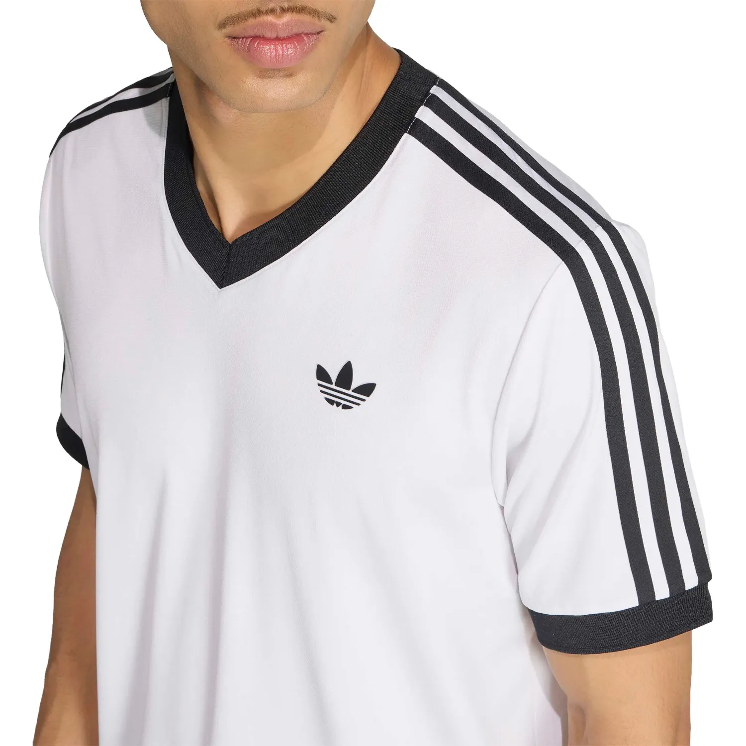 adidas Polo Adidas Deportivo Hombre Classics Tee color blanco | Platanitos