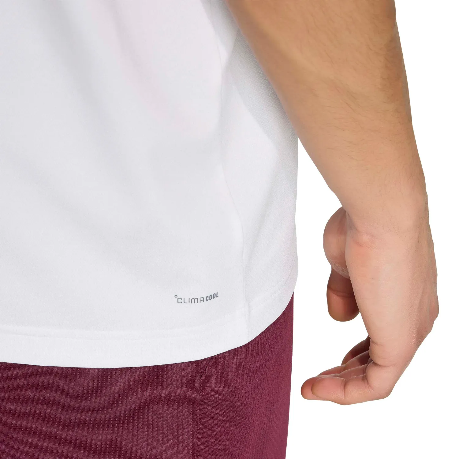 adidas Polo Adidas Deportivo Hombre Classics Tee color blanco | Platanitos