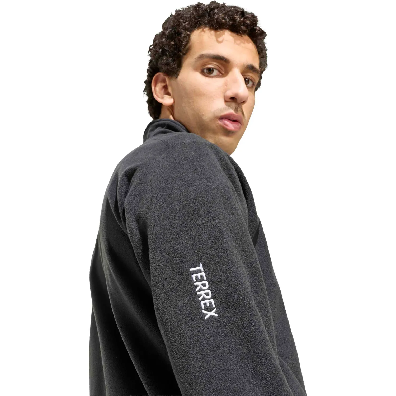 Casaca Adidas Outdoor Hombre Mt Ess Hz Fl color negro | Platanitos