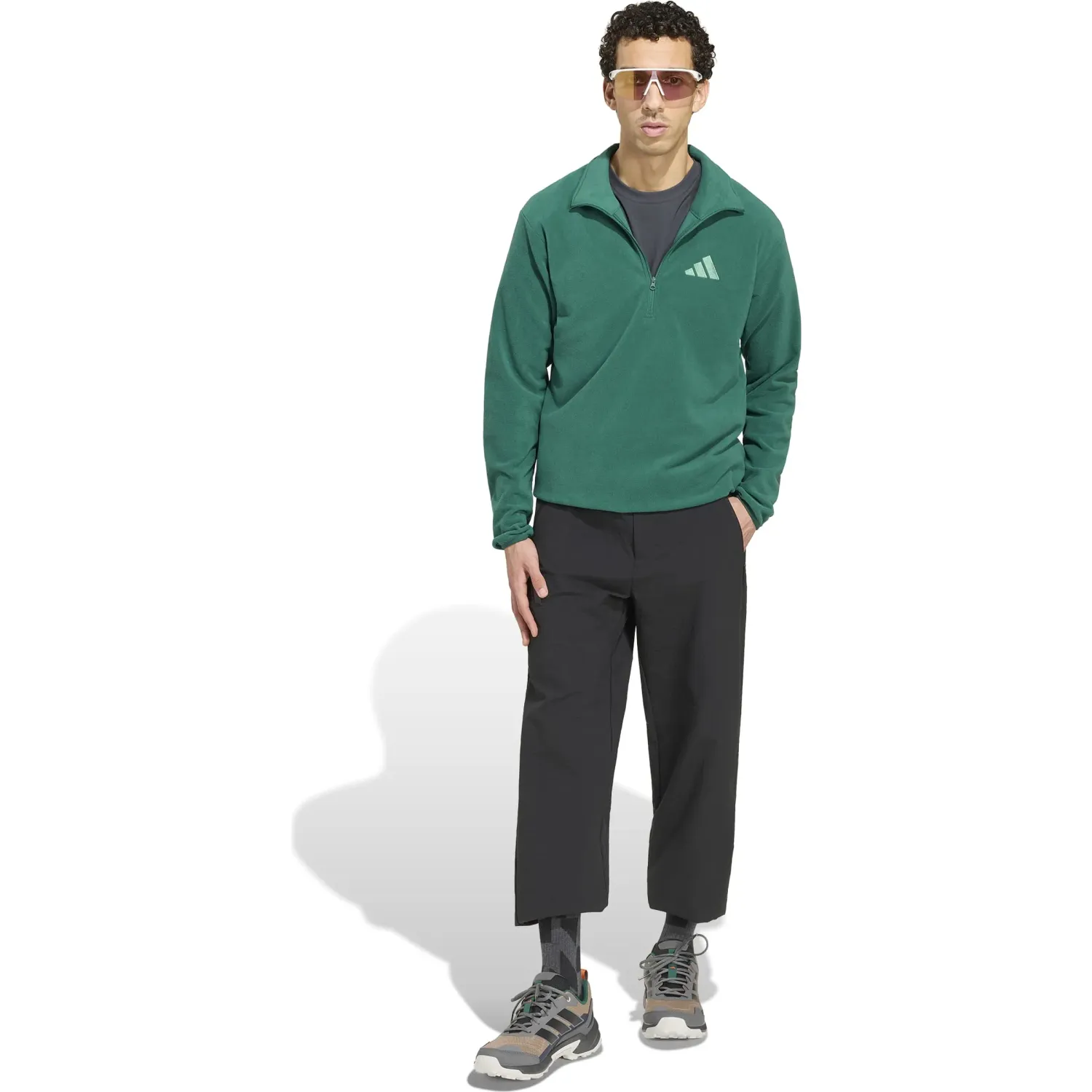 Casaca Adidas Outdoor Hombre Mt Ess Hz Fl color verde | Platanitos