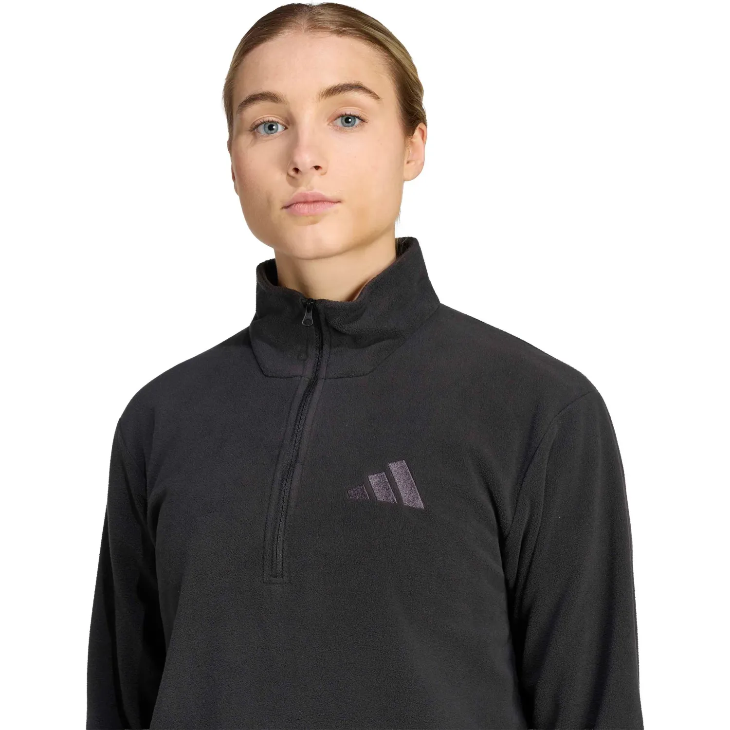 adidas Casaca Adidas Outdoor Mujer W Mt Ess Hz Fl color negro | Platanitos