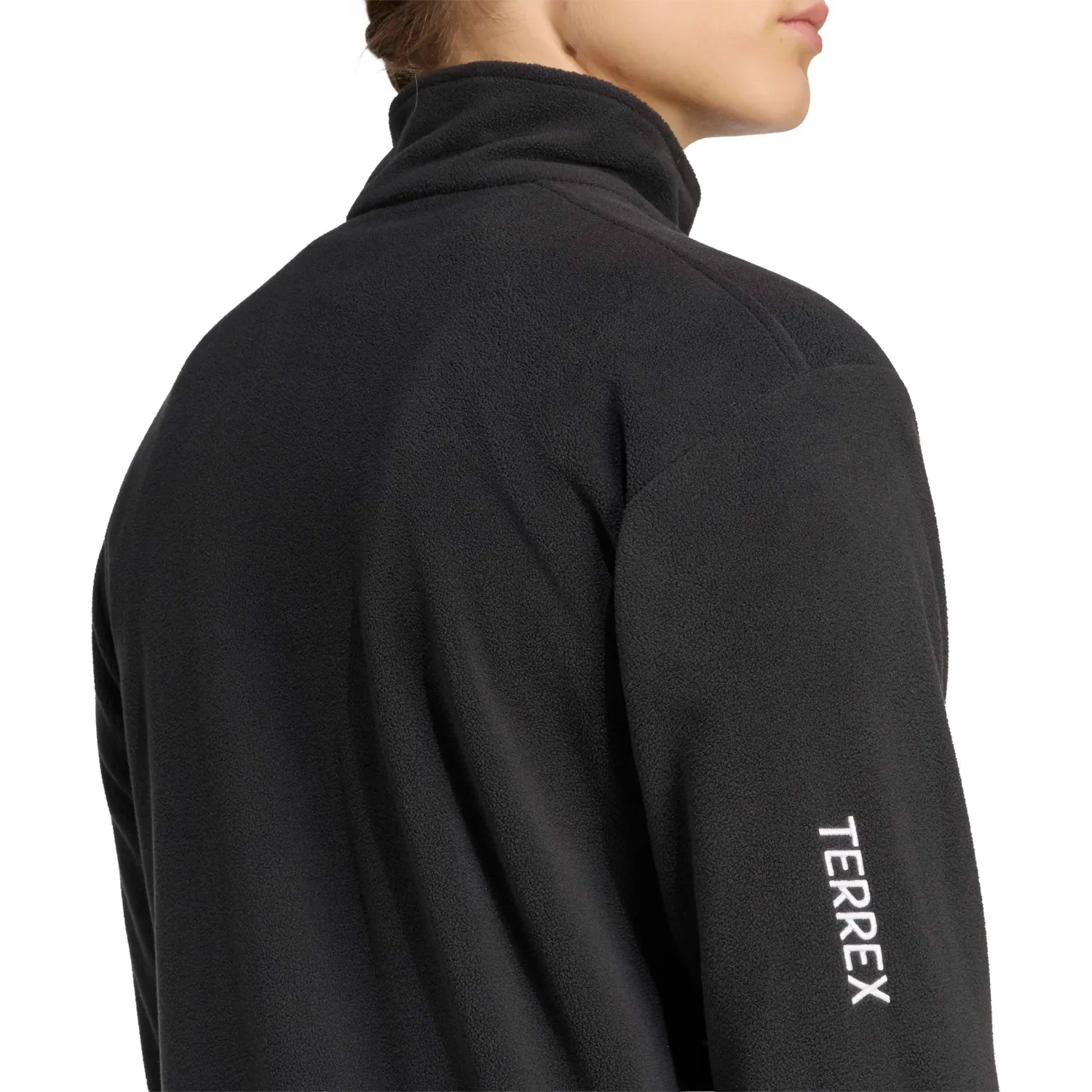 adidas Casaca Adidas Outdoor Mujer W Mt Ess Hz Fl color negro | Platanitos