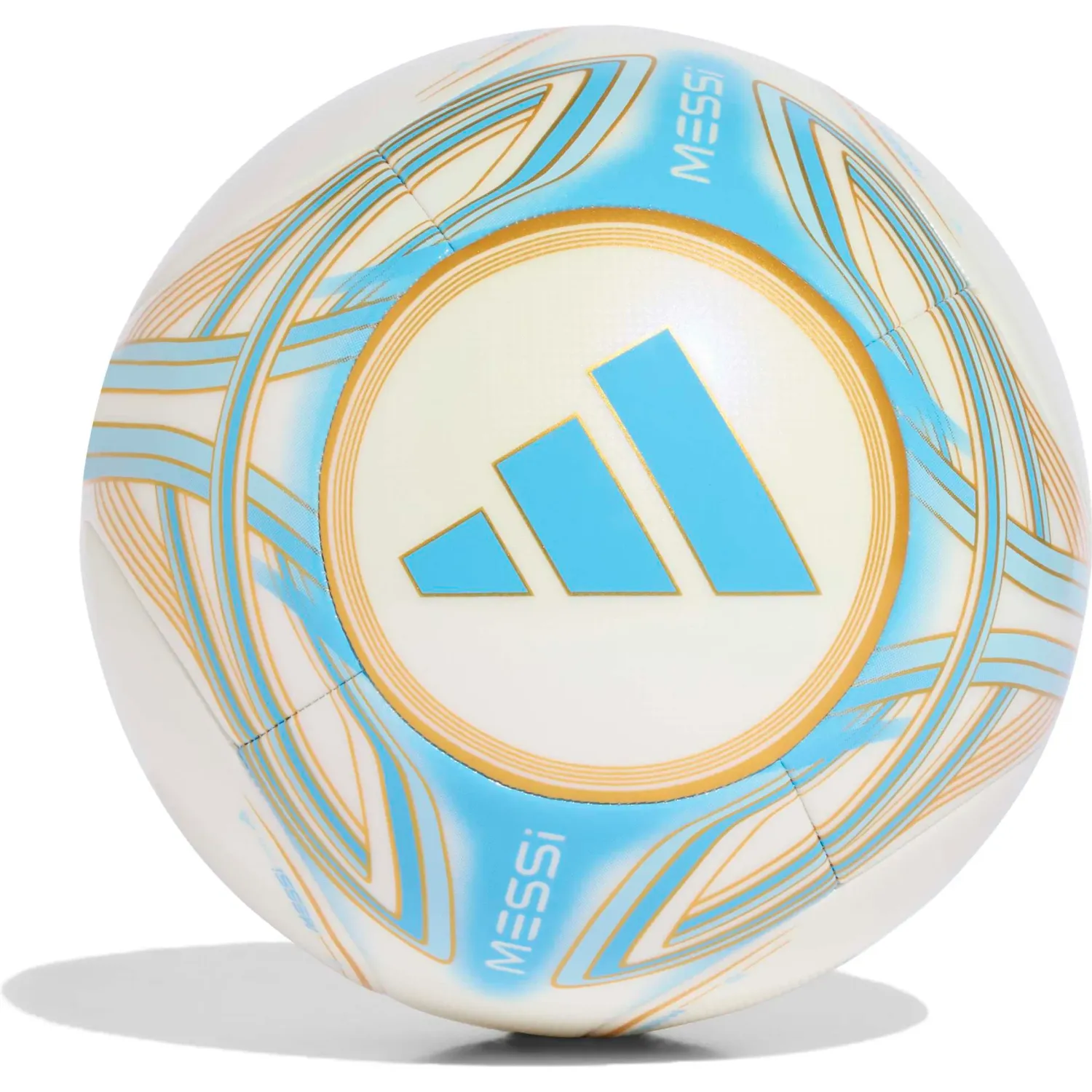 adidas Pelota Adidas De Futbol Unisex Messi Clb color ivory | Platanitos