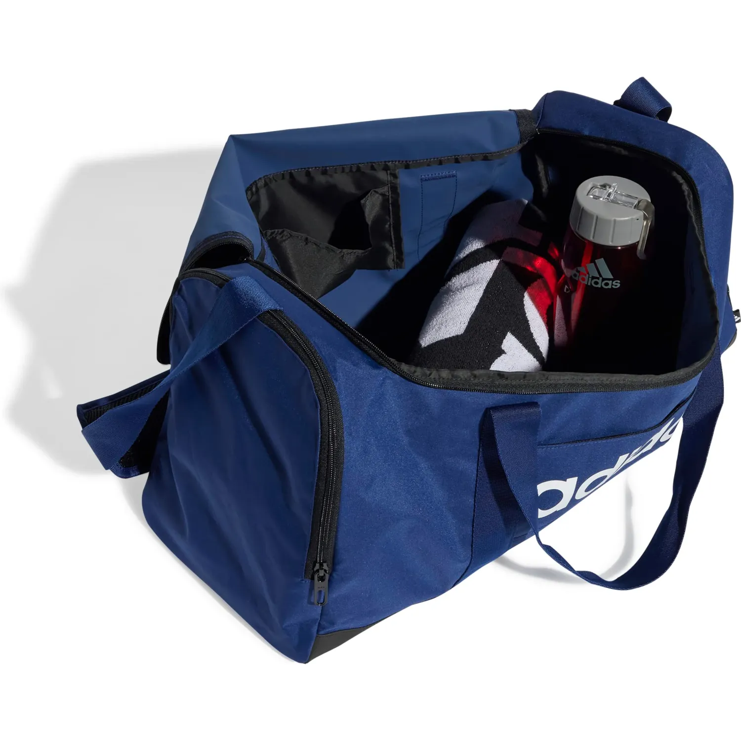 adidas Maletin Adidas Deportivo Unisex Linear Duffel M color azul | Platanitos