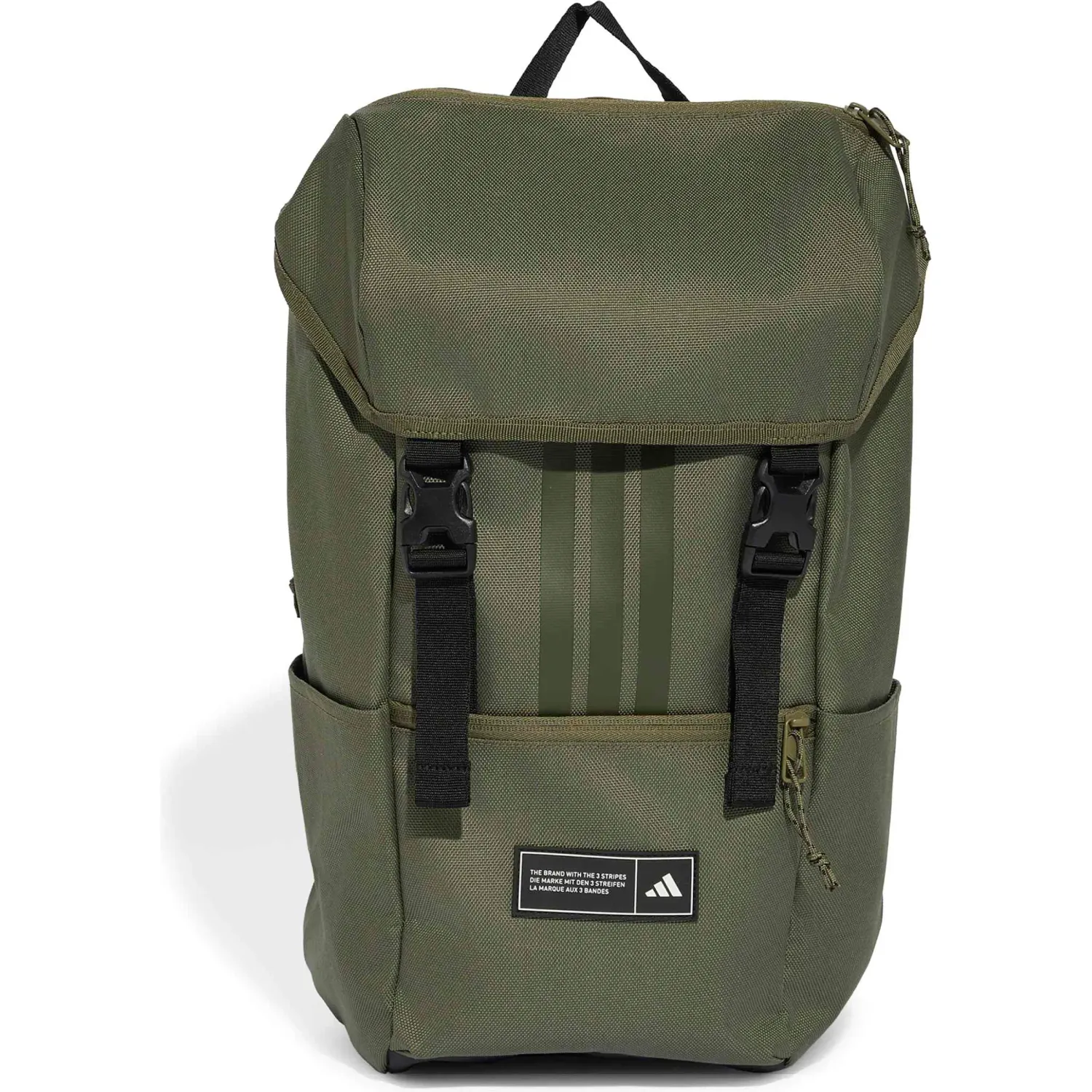 adidas Mochila Adidas Deportivo Unisex 3s Bp Flap color verde olivo | Platanitos