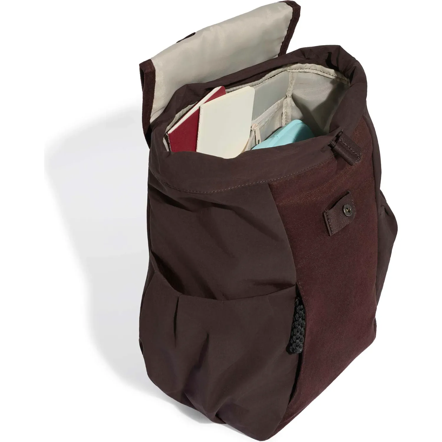 adidas Mochila Adidas Deportivo Unisex Soft Lux Flapbp color café | Platanitos
