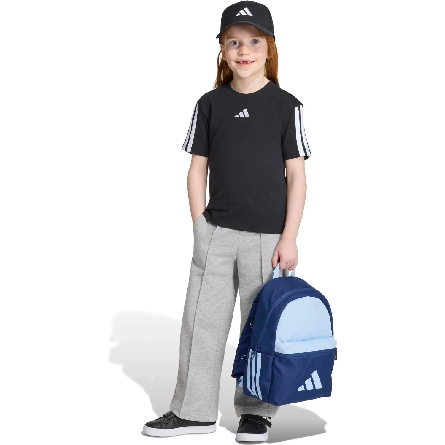 adidas Mochila Adidas Deportivo Niños Lk Bp 3bar color azul | Platanitos