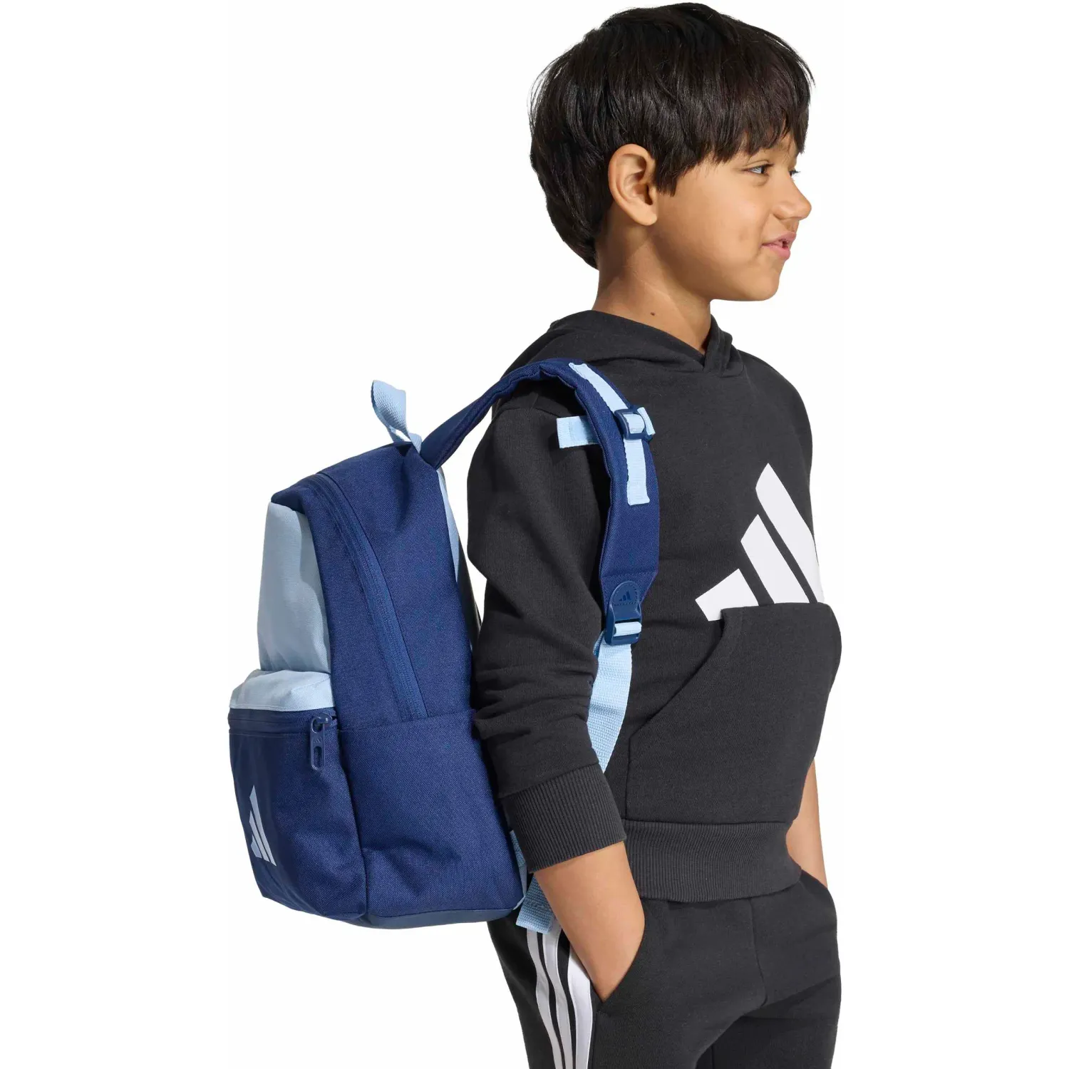 adidas Mochila Adidas Deportivo Niños Lk Bp 3bar color azul | Platanitos