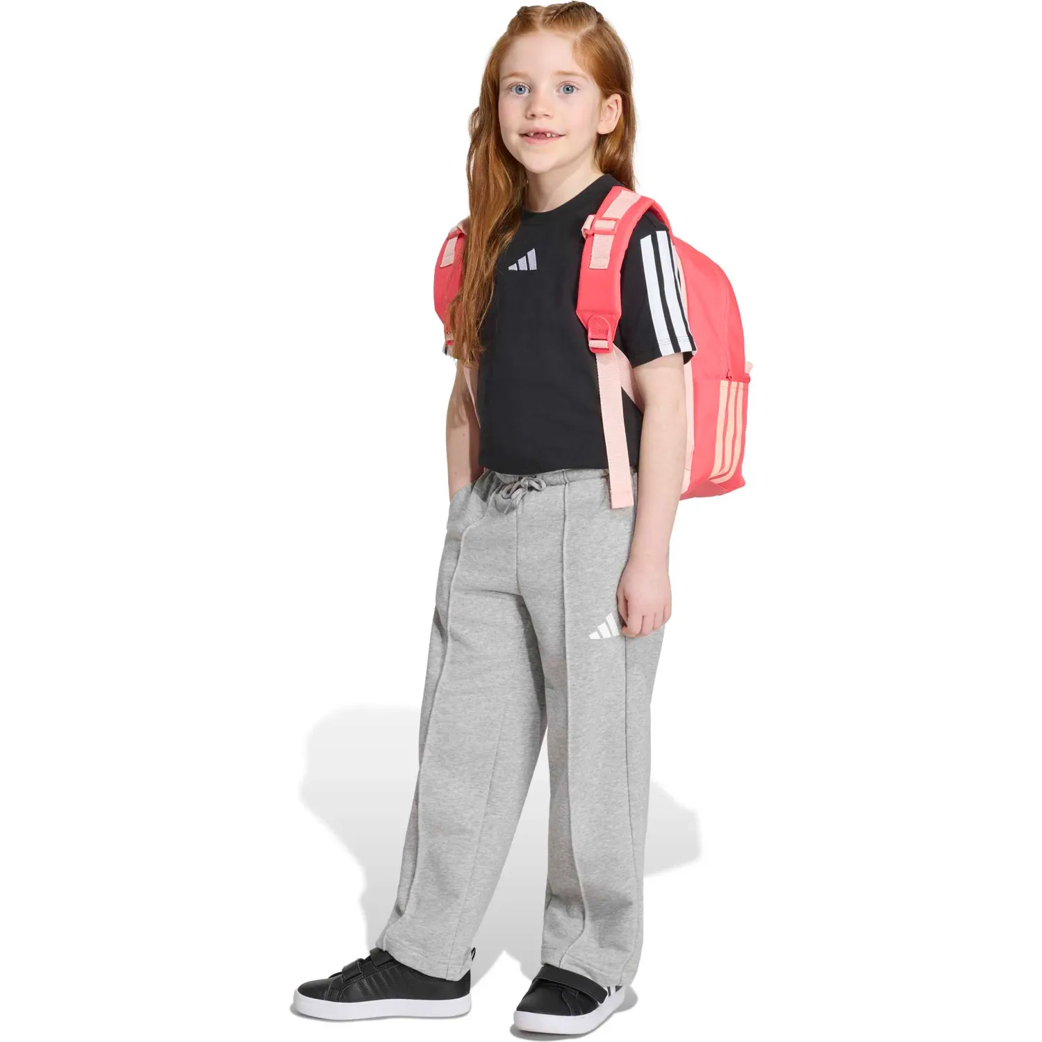 adidas Mochila Adidas Deportivo Niños Lk Bp 3bar color rosado | Platanitos
