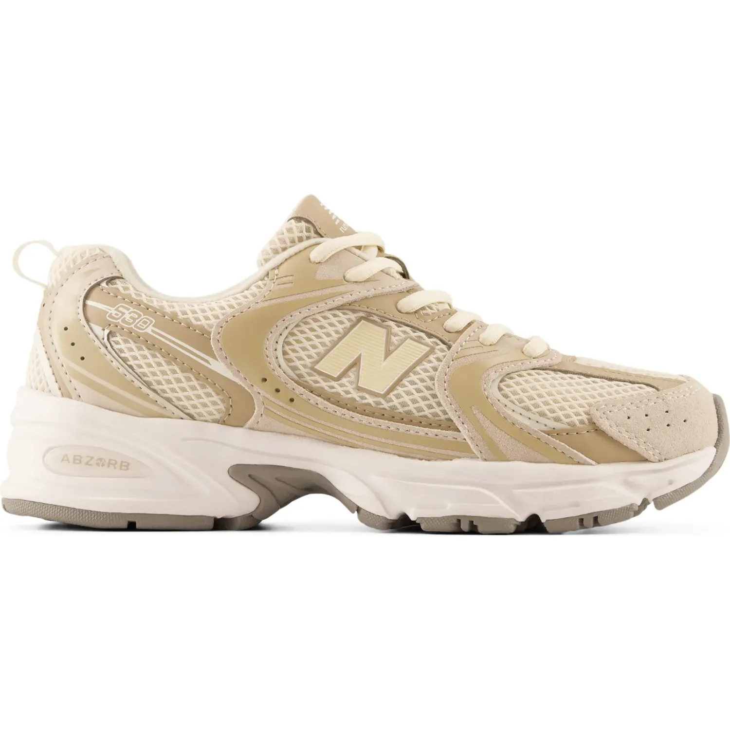 New Balance Zapatillas New Balance Urbanas Juvenil Unisex 530 color beige | Platanitos