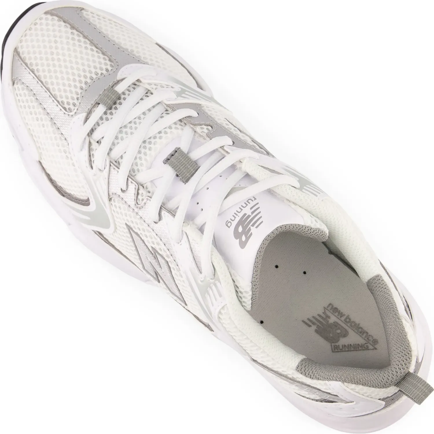 New Balance Zapatillas New Balance Urbanas Unisex 530 color blanco | Platanitos
