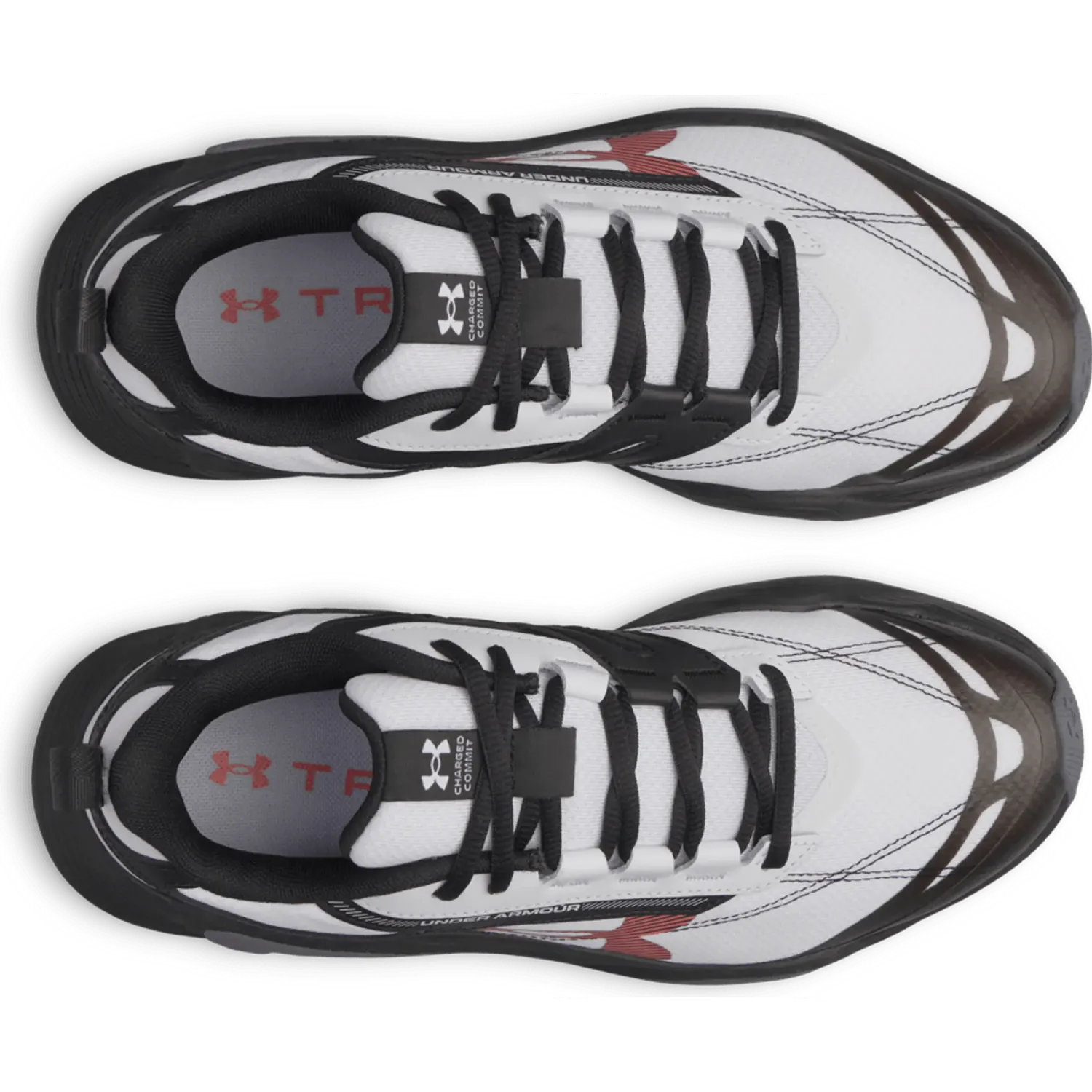 Under Armour Zapatillas Under Armour De Running Hombre Charged Commit Tr 5 color blanco / negro | Platanitos