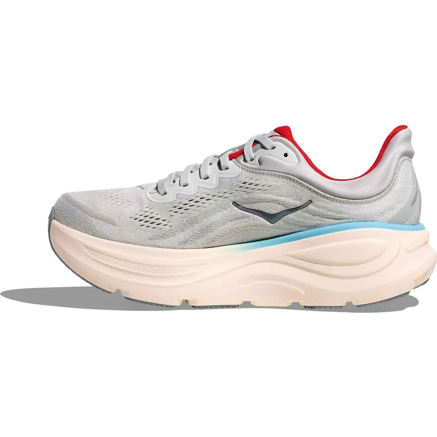 Zapatillas Hoka Running Mujer Bondi 9 color gris | Platanitos