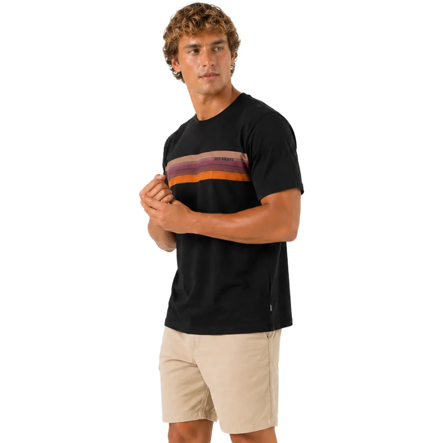 RIFF&RAFF Polo Riff&Raff Manga Corta Hombre Kams color negro | Platanitos