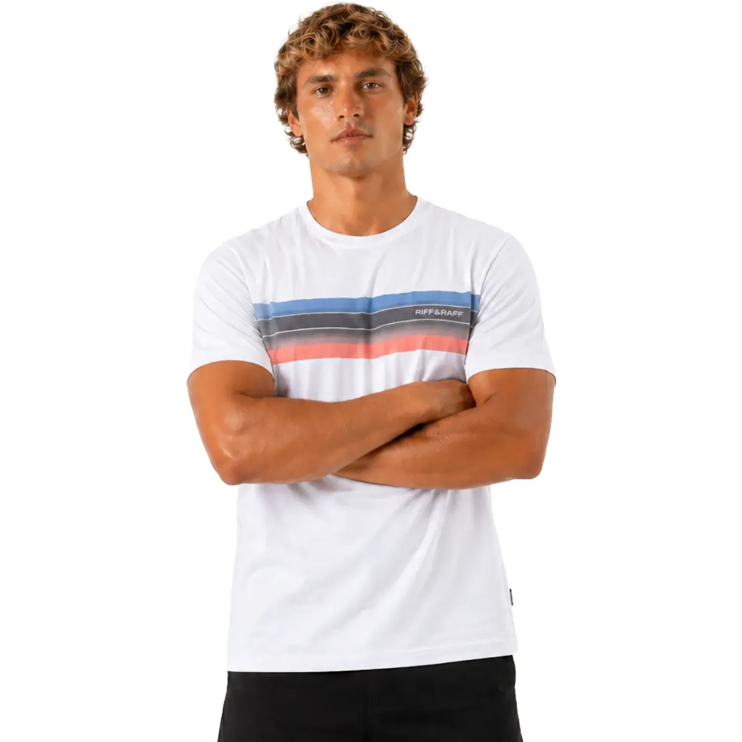 RIFF&RAFF Polo Riff&Raff Manga Corta Hombre Kams color blanco | Platanitos