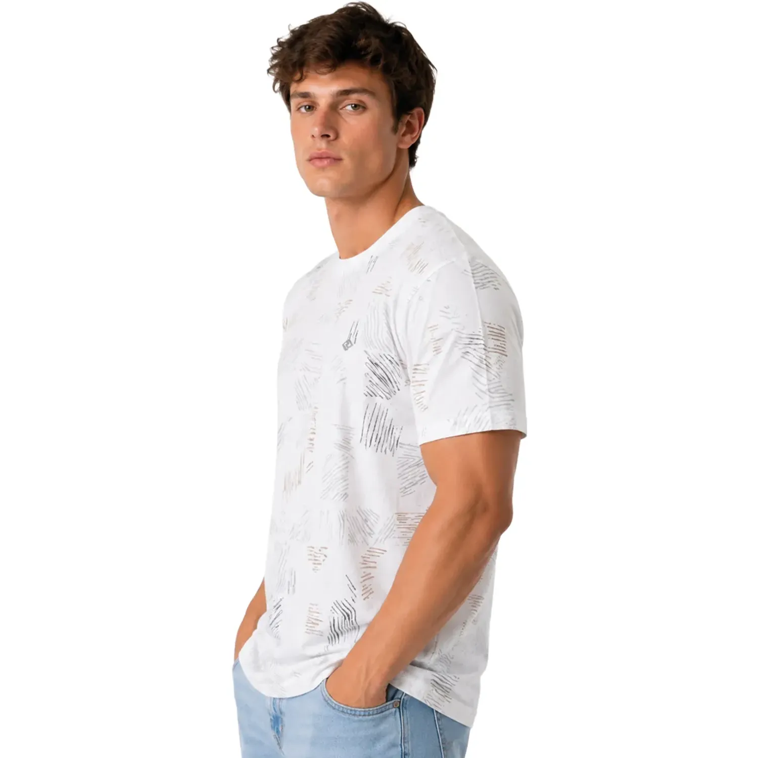 Polo Riff&Raff Manga Corta Hombre Zen color blanco | Platanitos