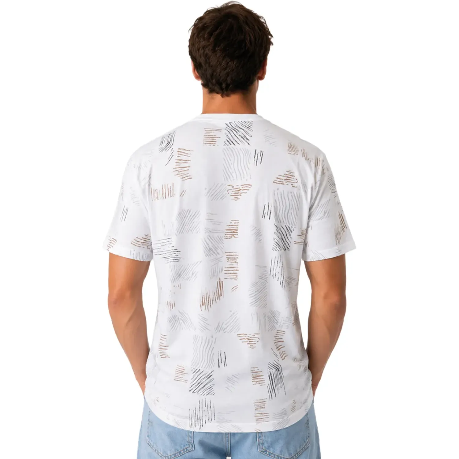 Polo Riff&Raff Manga Corta Hombre Zen color blanco | Platanitos