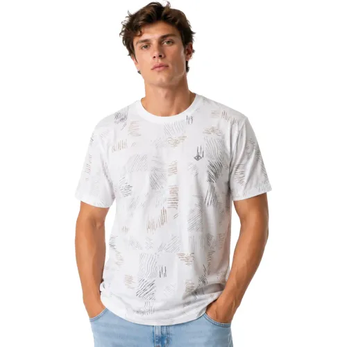 Polo Riff&Raff Manga Corta Hombre Zen color blanco | Platanitos