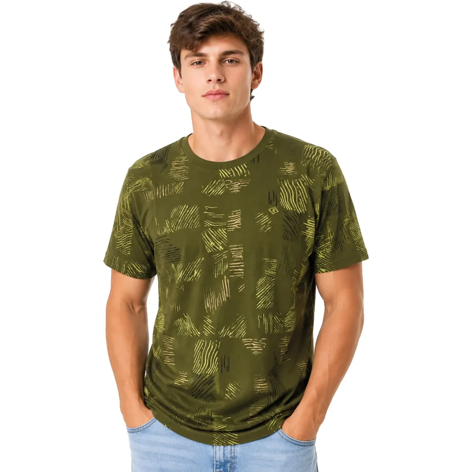 RIFF&RAFF Polo Riff&Raff Manga Corta Hombre Zen color verde | Platanitos