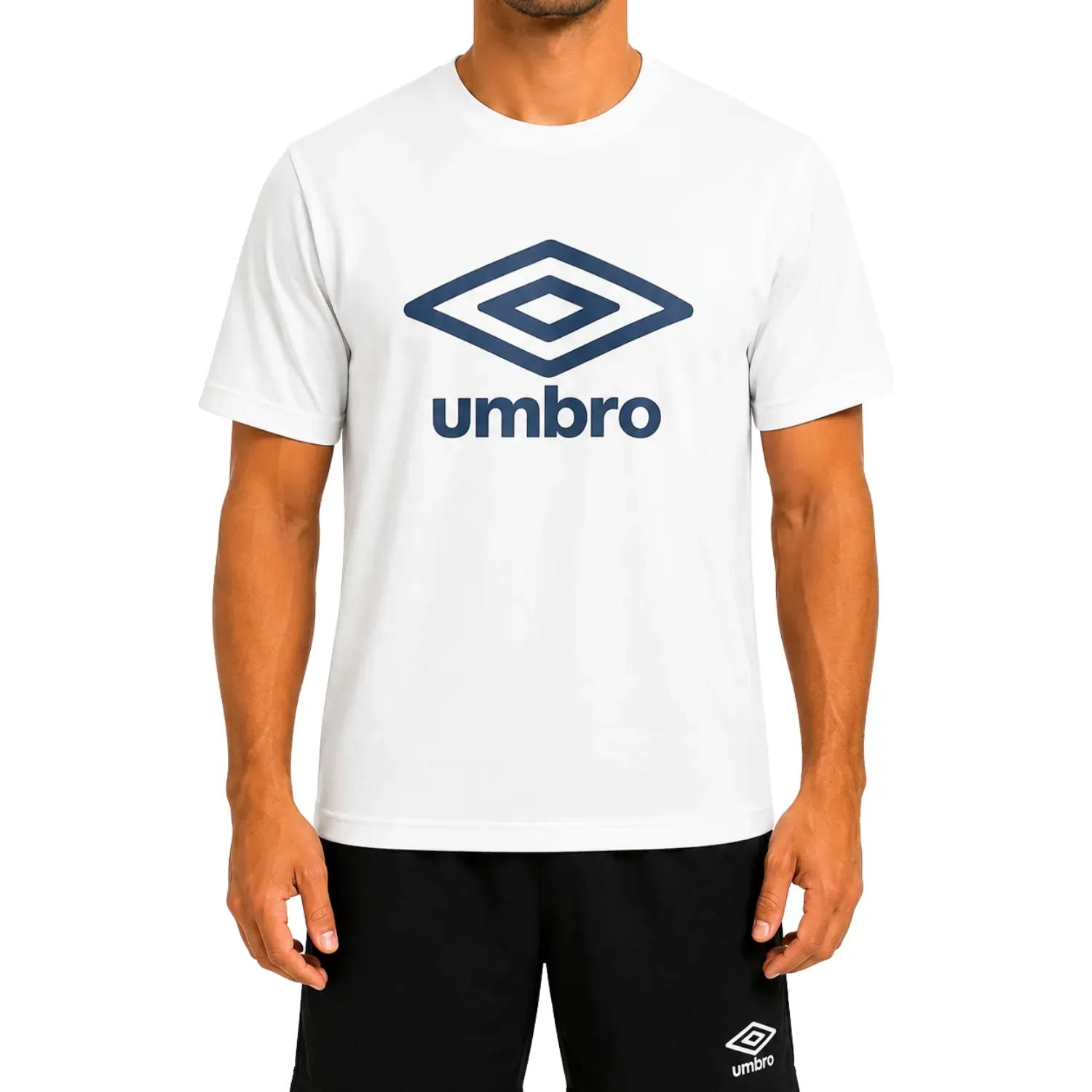 Umbro Polo Umbro Manga Corta Hombre Basico color blanco | Platanitos