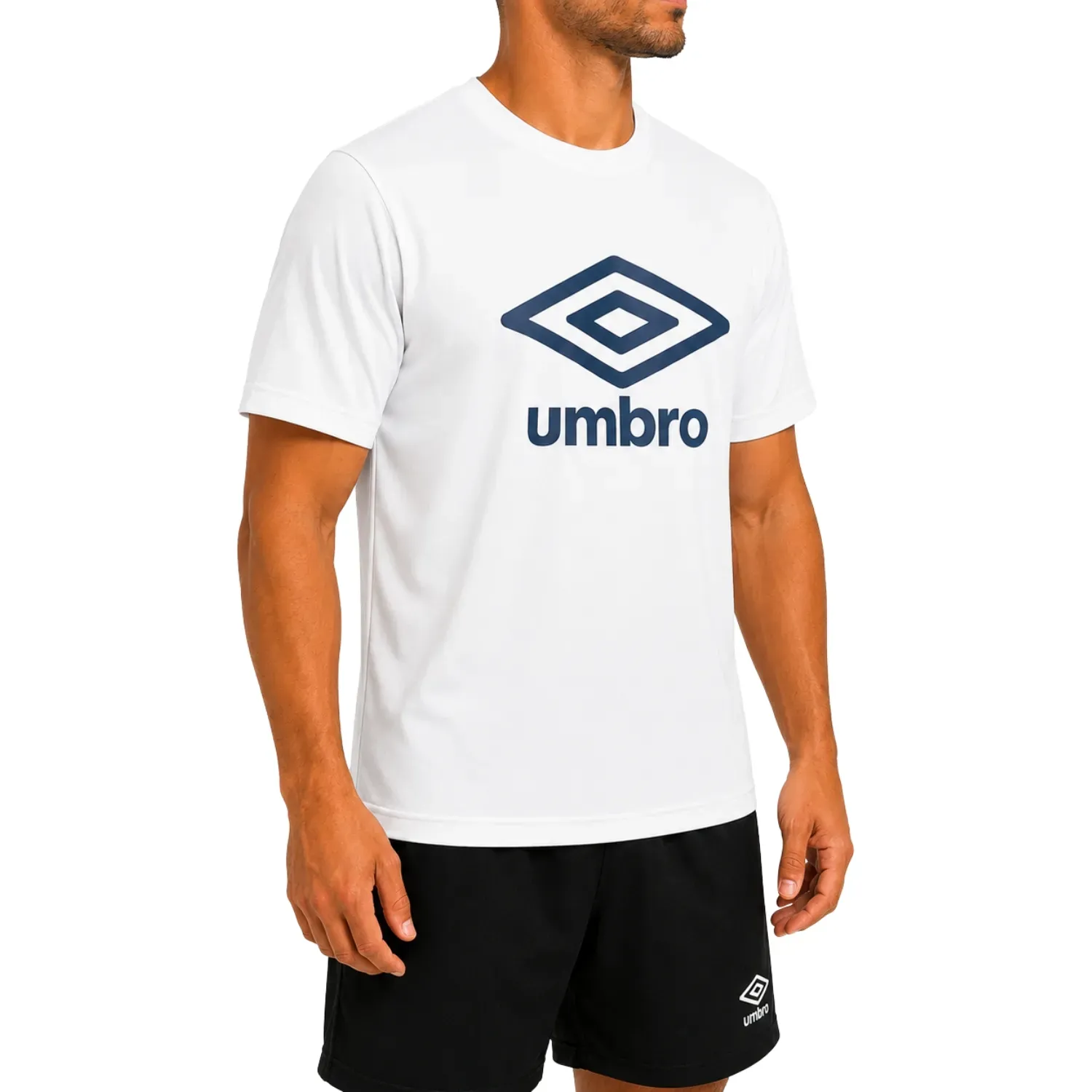 Umbro Polo Umbro Manga Corta Hombre Basico color blanco | Platanitos