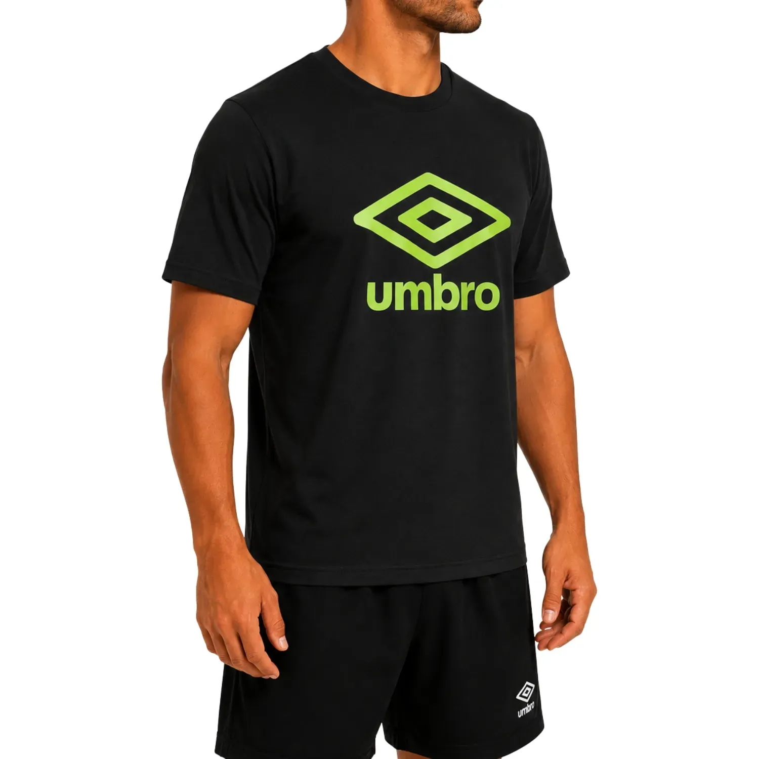 Umbro Polo Umbro Manga Corta Hombre Basico color negro | Platanitos