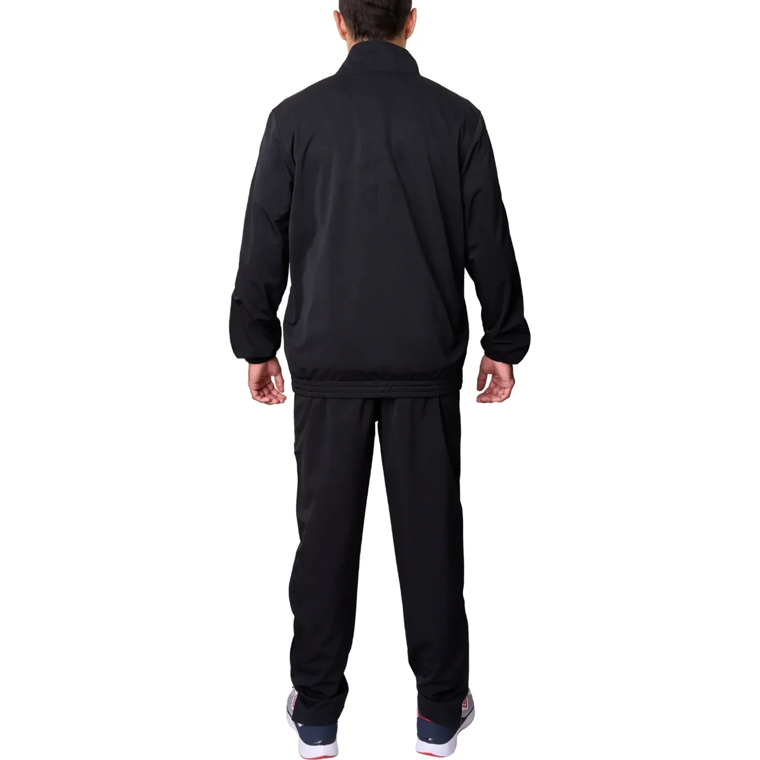 Conjunto Umbro Deportivo Hombre Knit Tracksuit color negro / blanco | Platanitos