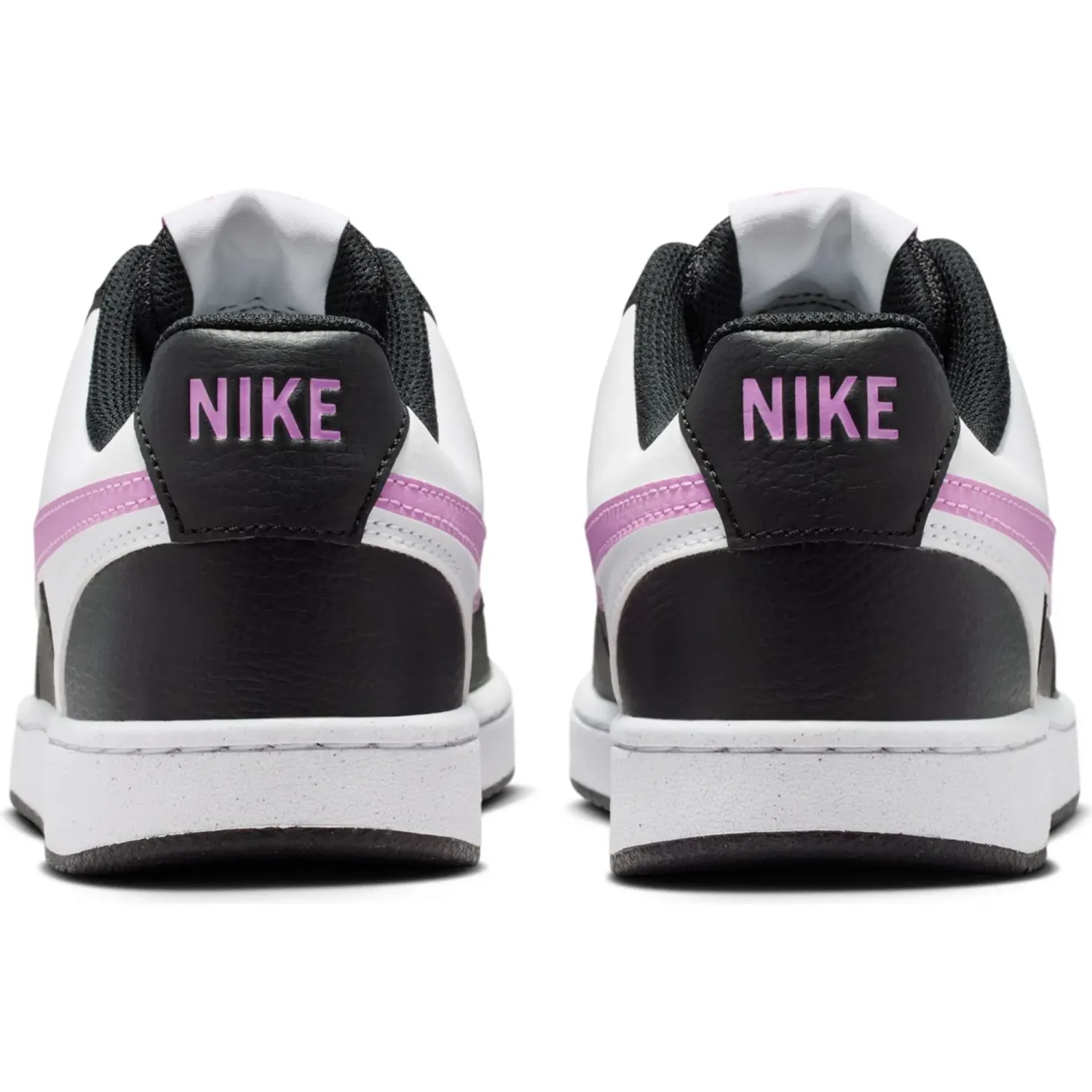 Zapatillas Nike Urbanas Mujer Court Vision Low Next Nature color blanco / negro | Platanitos